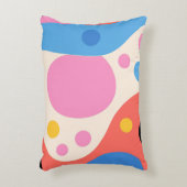 A Groovy Explosion of Color and Shape アクセントクッション (正面(垂直))
