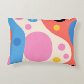 A Groovy Explosion of Color and Shape アクセントクッション (裏面)