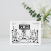 A Guilty Man in the Village Pillory, copy of a 16t ポストカード (スタンド正面)