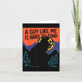 A Guy Like Me Is Hard To Find Bigfoot Sasquatch Fu カード (正面)