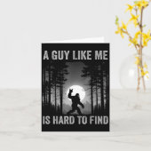 A Guy Like Me Is Hard To Find Forest Bigfoot Sasqu カード (黄色い花)