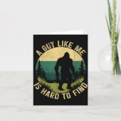 A Guy Like Me Is Hard To Find, Funny Bigfoot  カード (正面)