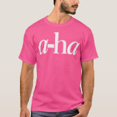 A-Haバンド Tシャツ (正面)