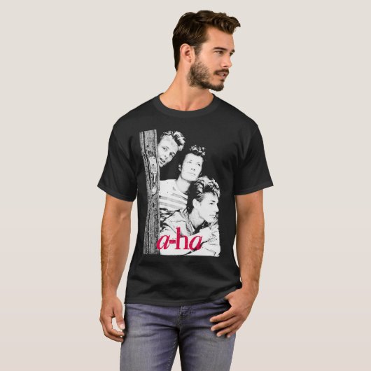 a-ha band 80s retro classic tshirt design Classic  Tシャツ (正面フル)