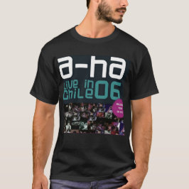 A-ha - Live in Chile 06 album 2009 Tシャツ