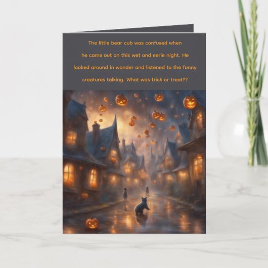 A Halloween Story greeting Card  カード (正面)