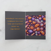 A Halloween Story greeting Card  カード (内部)