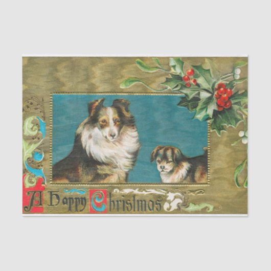 A Happy Christmas Card, the Miriam and Ira Walach 薄葉紙 (正面)