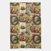 A Happy Christmas Tide キッチンタオル (縦)