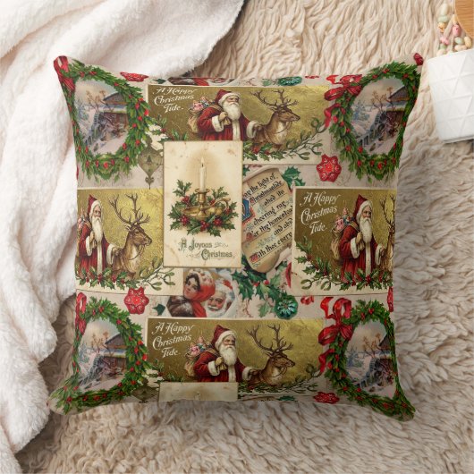 A Happy Christmas Tide クッション (ブランケット)