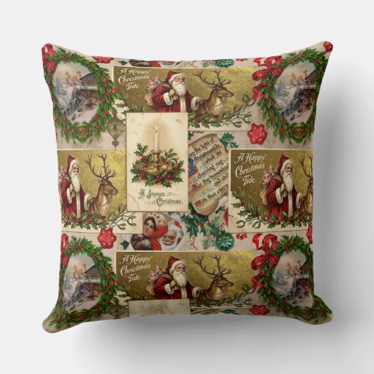 A Happy Christmas Tide クッション (裏面)