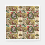 A Happy Christmas Tide スタンダードランチョンナプキン (正面)