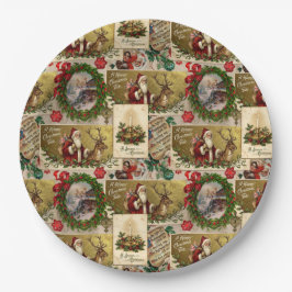 A Happy Christmas Tide ペーパープレート