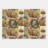 A Happy Christmas Tide ラッピングペーパーシート (正面)