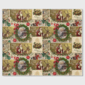 A Happy Christmas Tide ラッピングペーパー (フラット)