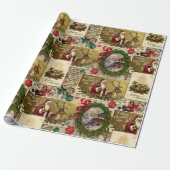 A Happy Christmas Tide ラッピングペーパー (アンロールド)