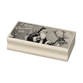 A Happy Christmas Tide ラバースタンプ