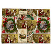 A Happy Christmas Tide ラージペーパーバッグ (裏面)