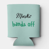 A Happy Dog eating an ice-cream 缶クーラー (裏面)