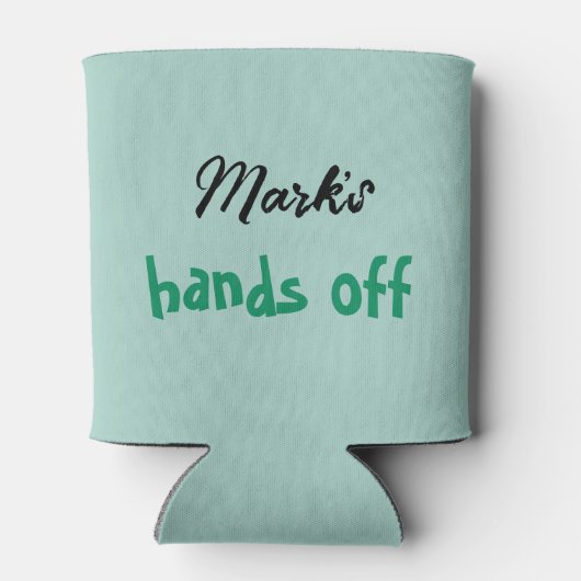 A Happy Dog eating an ice-cream 缶クーラー (裏面)