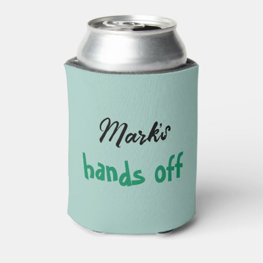 A Happy Dog eating an ice-cream 缶クーラー (缶裏面)