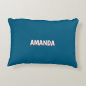 A Happy Dog Shiba cute dog アクセントクッション (裏面)