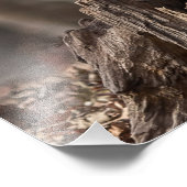 A Happy Little Fallow - Deer Photoプリント フォトプリント (角)