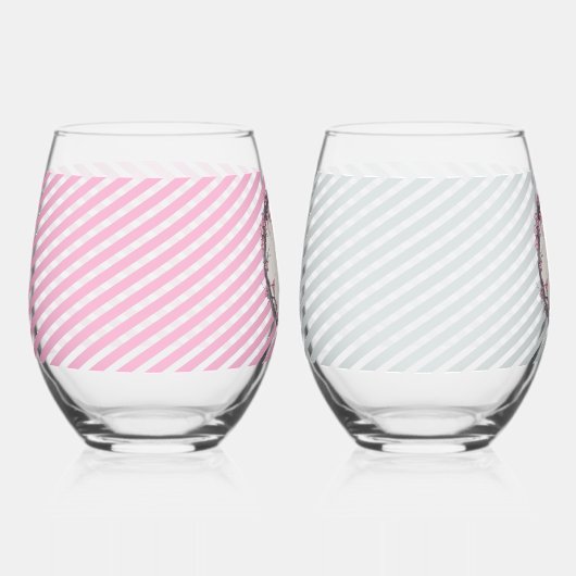 A Hare's Spring ステムなしワイングラス (正面)