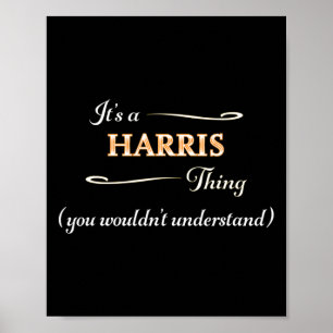 A Harris Thing Kamala Harris 2024選挙アンチTr ポスター