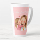 A Heartfelt Tribute for the Best Mom Ever カフェラテマグ (右アングル)