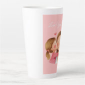 A Heartfelt Tribute for the Best Mom Ever カフェラテマグ (正面)