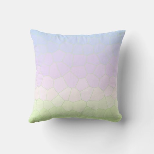 A hen with many eggs throw pillow クッション (裏面)