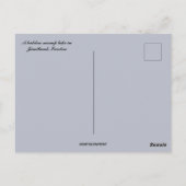 A Hidden Swamp Lake in Jämtland Sweden ポストカード (裏面)