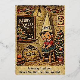 A Holiday Tradition 箔シーズンカード