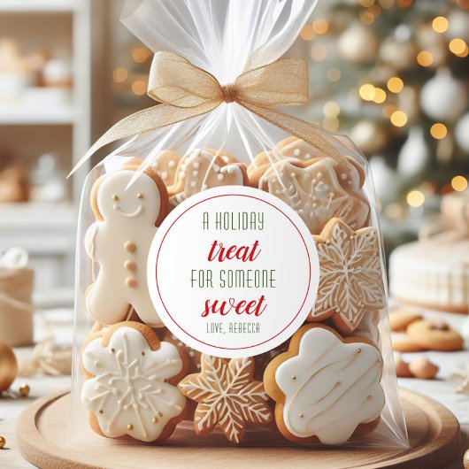 A Holiday Treat for Somone Sweet Halloween ラウンドシール