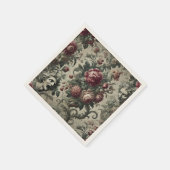 🌹 A Hollow Inheritance – Gothic Victorian スタンダードカクテルナプキン (角)