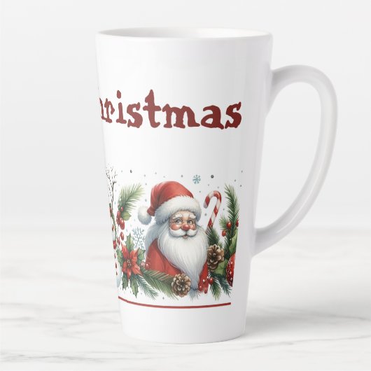 A Holly-Jolly Gathering カフェラテマグ (右)