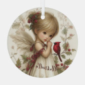 A Holly-Touched Moment of Magic ガラスオーナメント (裏面)