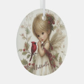 A Holly-Touched Moment of Magic ガラスオーナメント (正面右)