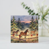 A Horse Ranch Country Christmas シーズンカード (スタンド正面)