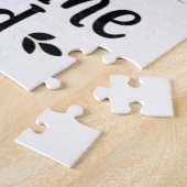 A House Is Not A Home Without A Dachshund ジグソーパズル (側面)