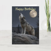 A Howling Wolf カード (正面)