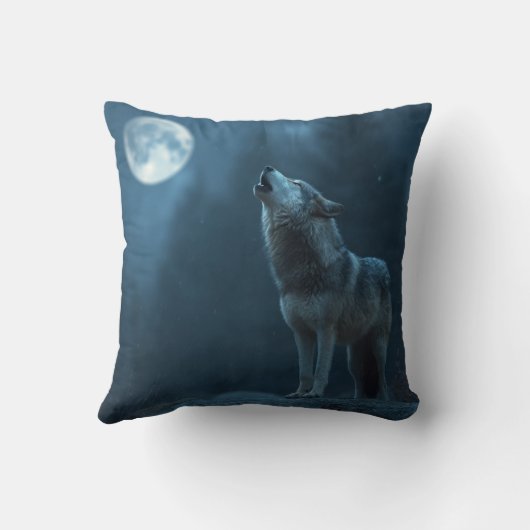 A Howling Wolf クッション (裏面)