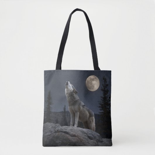 A Howling Wolf トートバッグ (正面)