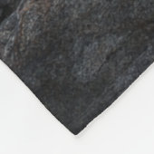 A Howling Wolf フリースブランケット (角)