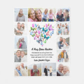 A Hug From The Photo Memorial Keepsake フリースブランケット (正面)
