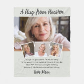 A Hug From The Photo Memorial Keepsake フリースブランケット (正面)