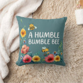 A Humble Bumble Bee クッション (ブランケット)