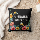 A Humble Bumble Bee クッション (ブランケット)