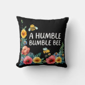A Humble Bumble Bee クッション (正面)